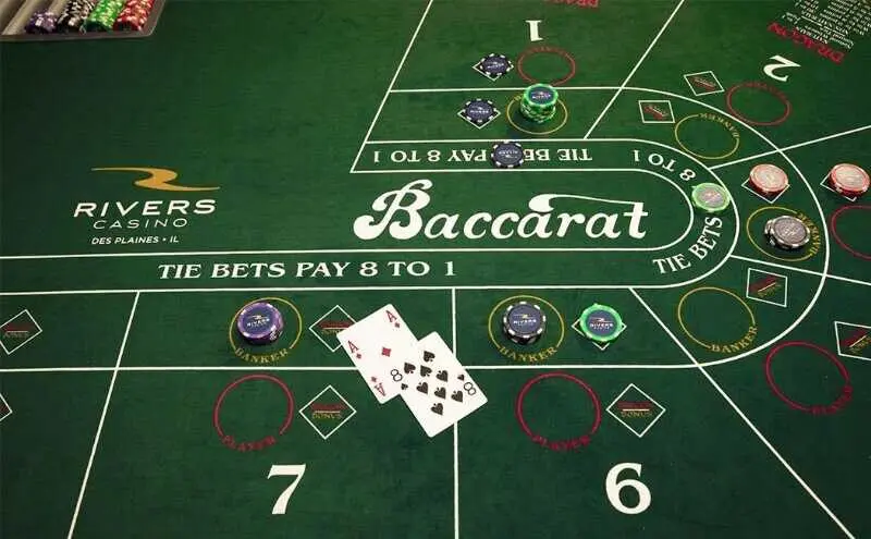 Baccarat là trò chơi bài khá độc đáo với lối đặt cược khác biệt